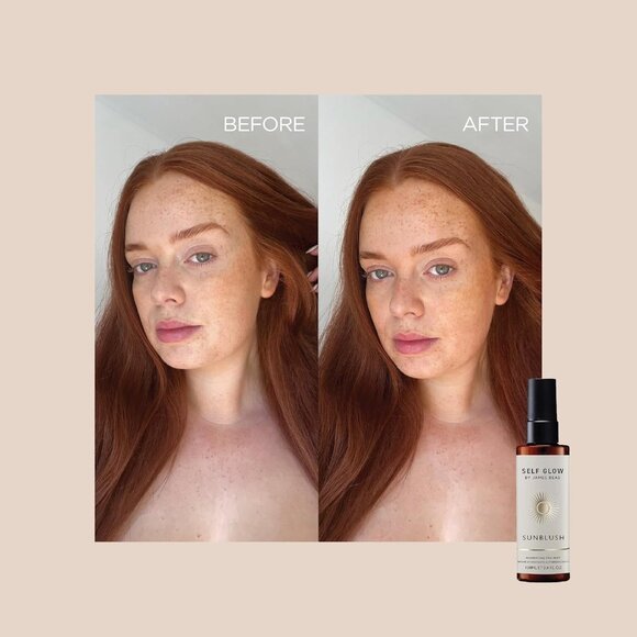 James Read-Sunblush Hydrating Tan Mist with Rosewater|Gradual Tanner to Hydrate - Picture 5 of 8